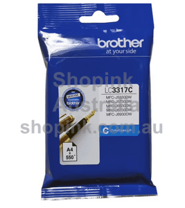 Brother LC3317 Cyan Genuine Ink Cartridge