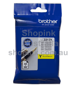 Brother LC3317 Yellow Genuine Ink Cartridge