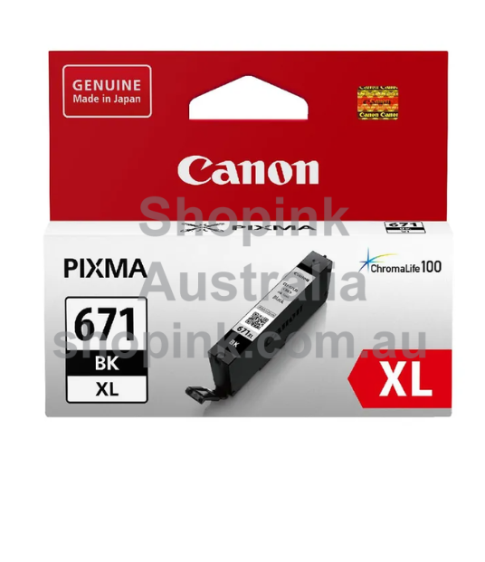 Canon CLI 671XL Black Genuine Ink Cartridge