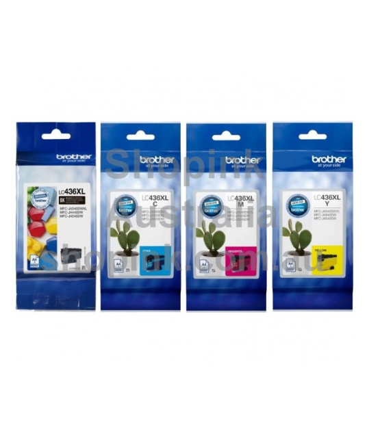 Brother LC-436XL 4 INKS