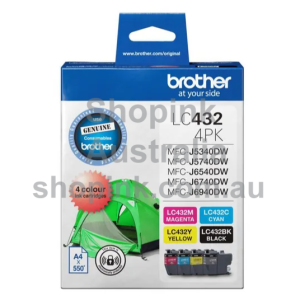 Brother LC-432 4 INKS
