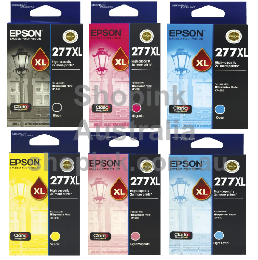 Epson 277XL Genuine Value Pack 6 INKS - Image 2