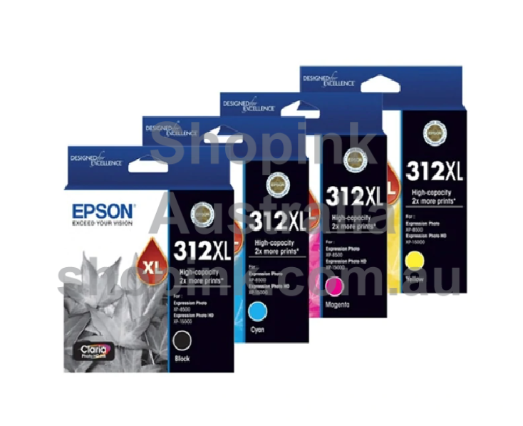 Epson 312XL Genuine High Capacity Value Pack 4 INKS - Image 3