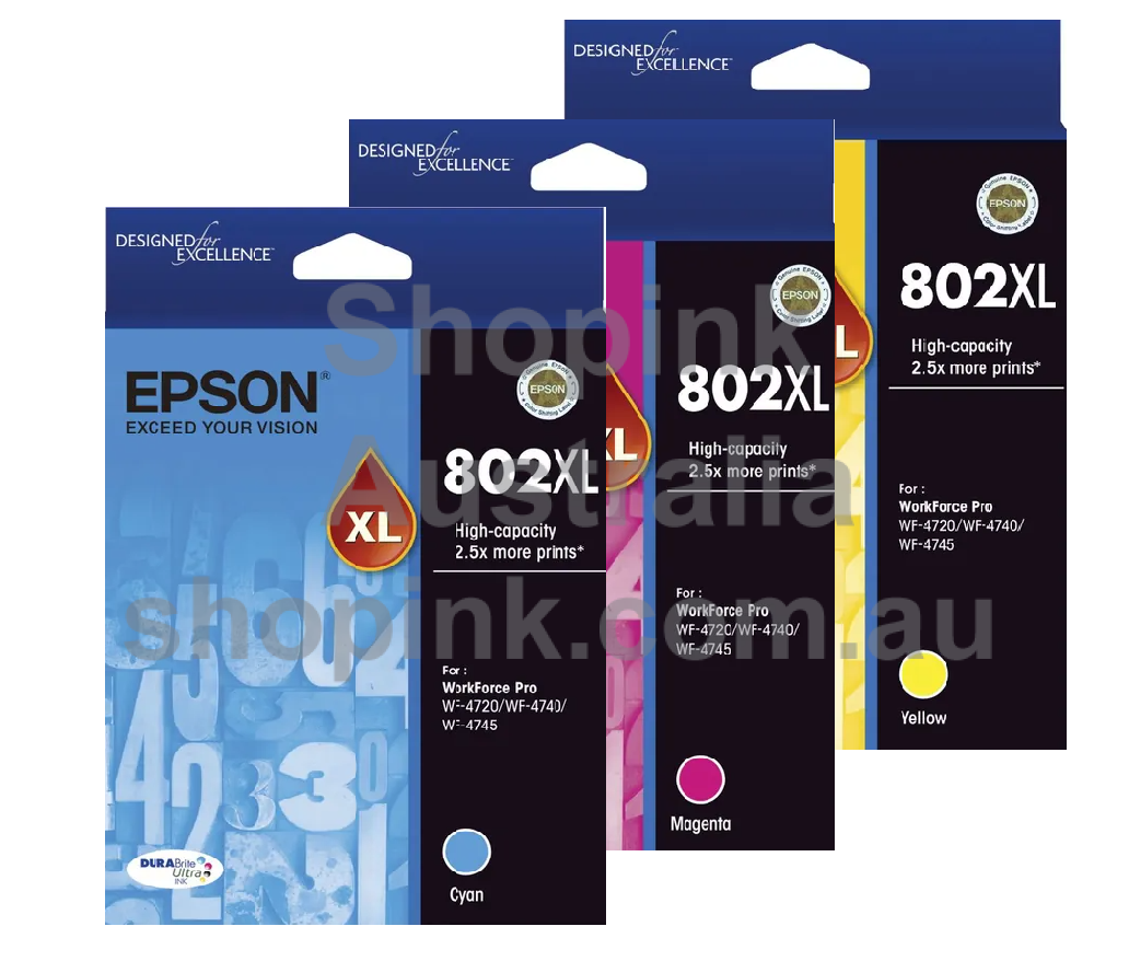 Epson 802XL Genuine 3-INK Value Pack - Image 2