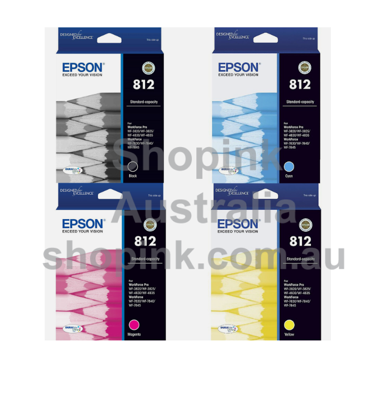 Epson 812 Genuine Value Pack 4 INKS - Image 2