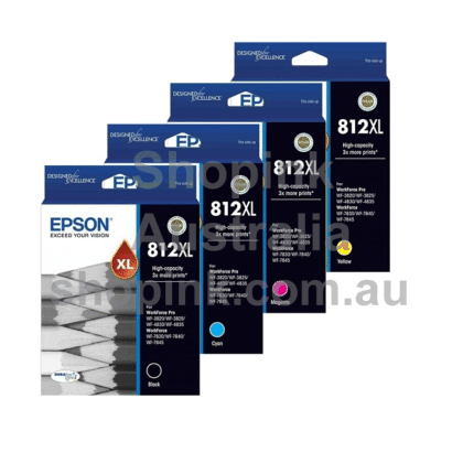 Epson 812XL Genuine Value Pack 4 INKS