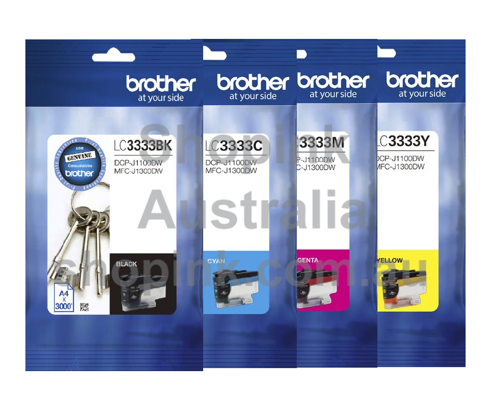 Brother LC-3333 Genuine 4-Ink Value Pack - Image 2