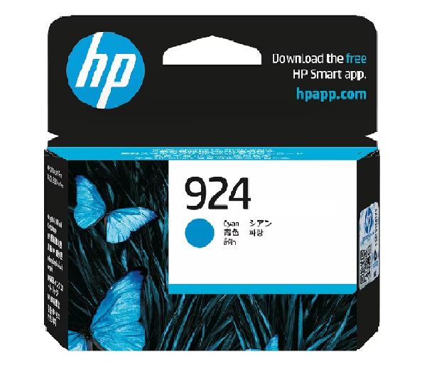 HP 924 Cyan Ink Cartridge
