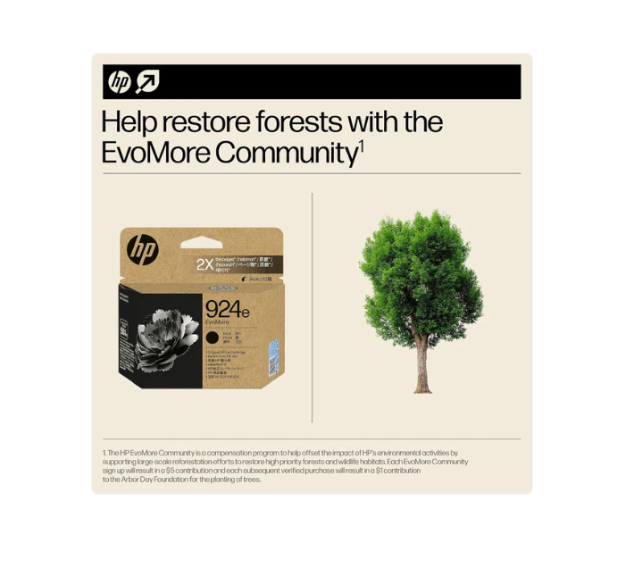 HP 924e Black Genuine High Capacity Ink Cartridge - Image 2